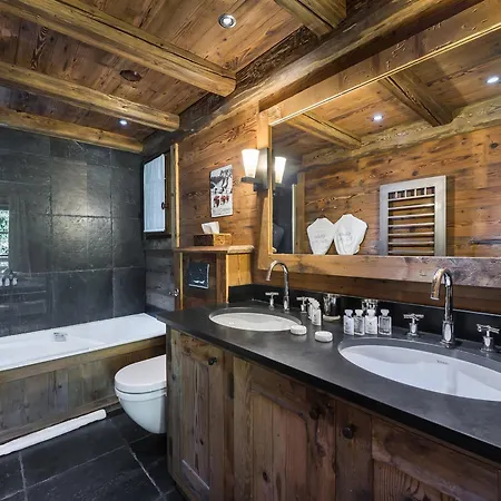 Chalé Luxueux A Avec Espace Bien-etre, Parfait Pour Familles Et Amis - Fr-1-562-20 Courchevel